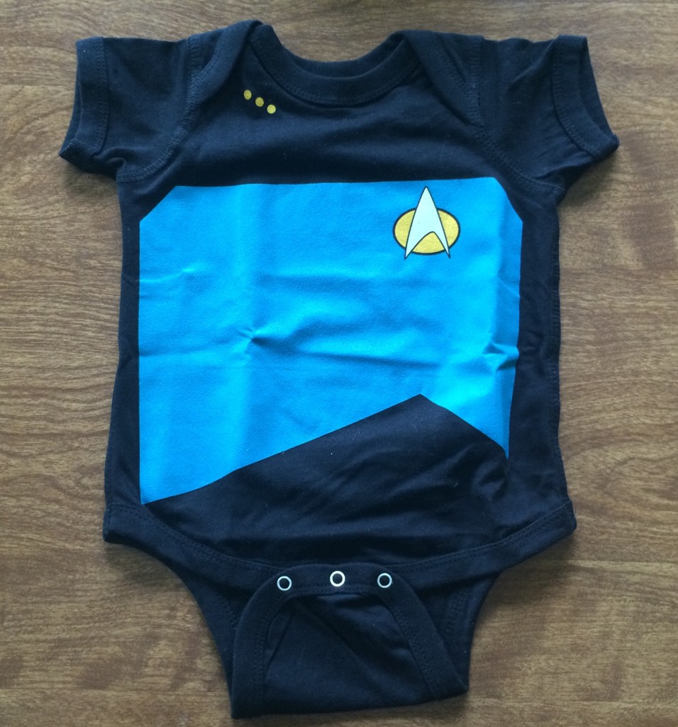 Trek onesie
